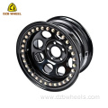 16x8 6x139.7 Offroad Chrome Black Suv Wheels